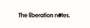 The liberation notes
