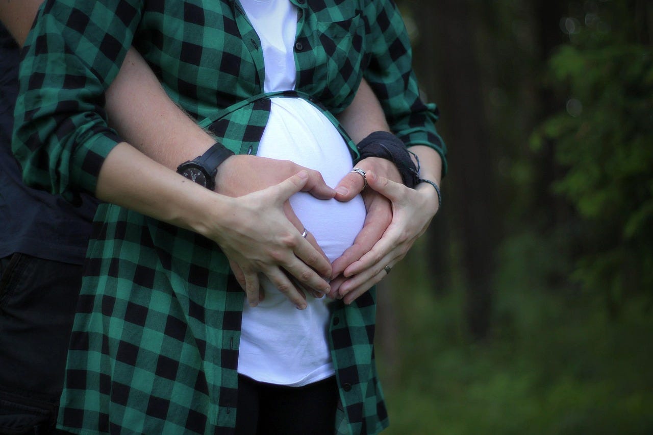 Free Pregnancy Belly photo and picture