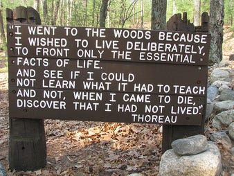 Thoreau Thursday 1: Living Deliberately