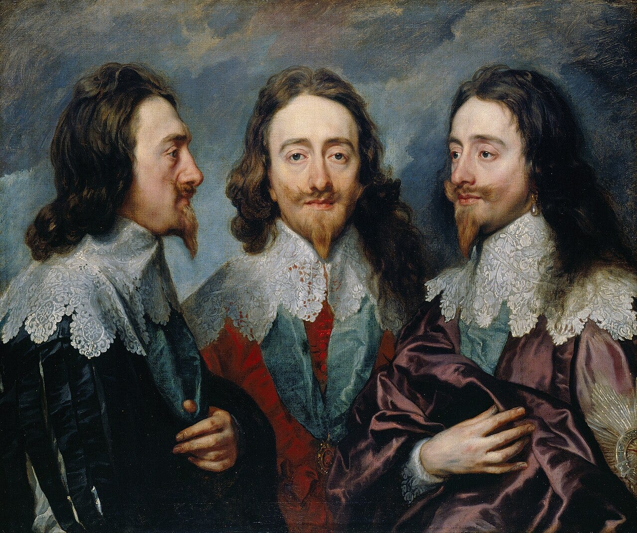 Charles I three views