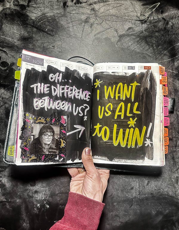 Is that I want us all to win. You thought we were competing. I love lists // hobonichi cousin by Tracy Benjamin Is that I want us all to win. You thought we were competing. I love lists // hobonichi cousin by Tracy Benjamin