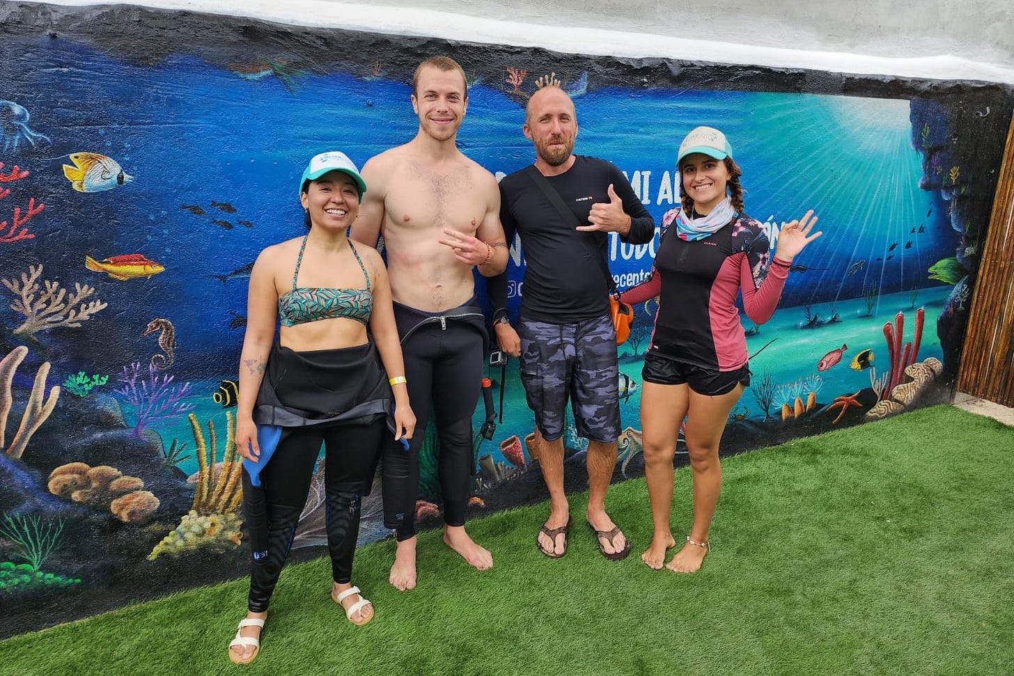 On Sunday, I completed my PADI Open Water Diver Course in Taganga, Colombia.