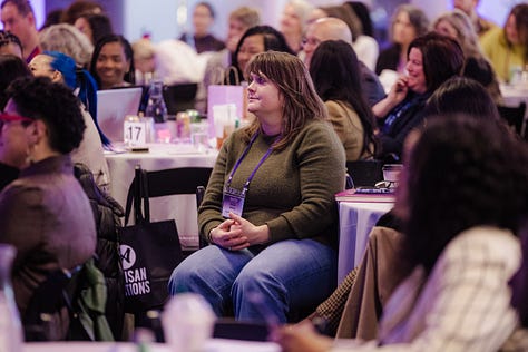 speakers and attendees at elevate