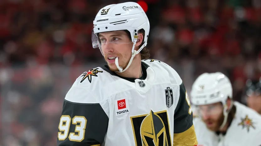 Golden Knights forward Mitch Marner