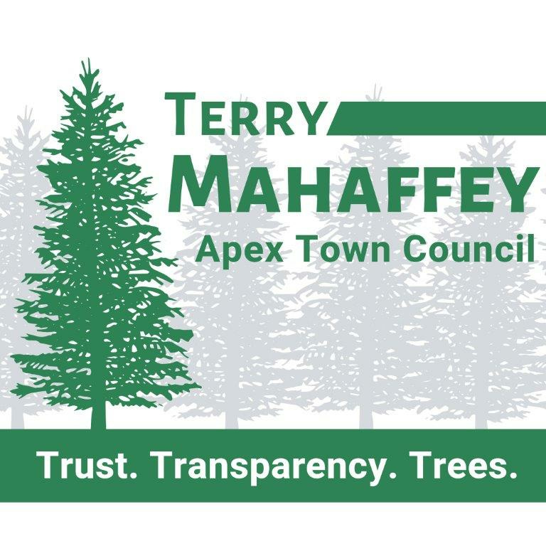Terry Mahaffey, Apex Town Council Member logo