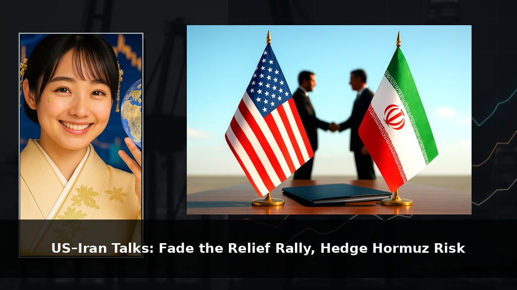 米・イラン協議の上げを追わず、ホルムズ・リスクに備えよ