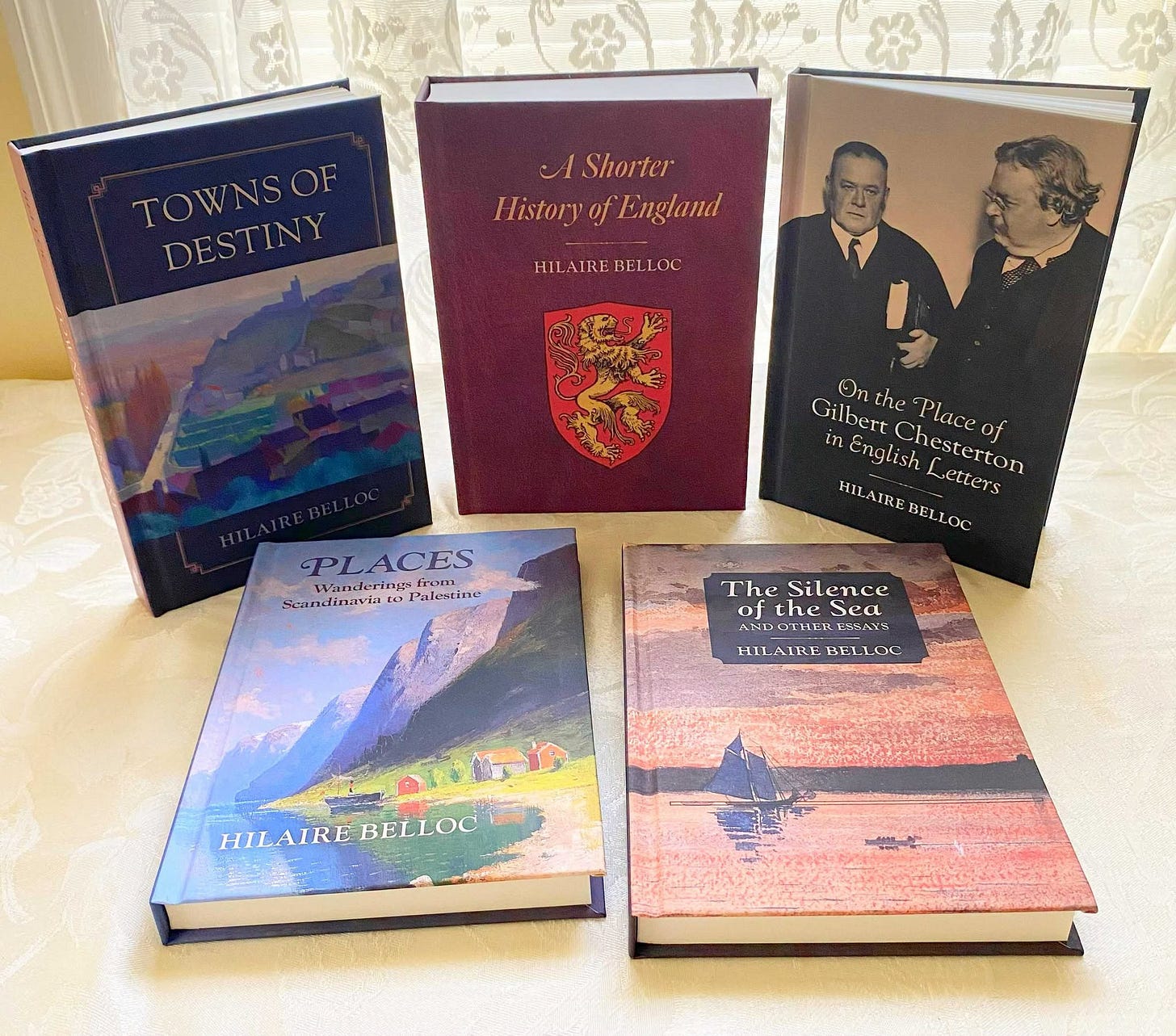 May be an image of book, diary and text that says 'TOWNSOF DESTINY A Shorter History of Englund HILAIREBELLOC 2 Gilbert OnthePlaceof Ot the Place of inEnglishLetters in inEnglish Chesterton esterton Lierters HILAIRE RE ELLOC LOC PLACES Wanderinytfaon Sandinavian ne! 1់ The Sil Silence enee of the Sea heseu sec ANDATI -ή .ばびアンに AIT HILAITE RFLL0C F1 OC orme HILAIRE HILAIREBELLOC BELLOC' May be an image of book, diary and text that says 'TOWNSOF DESTINY A Shorter History of Englund HILAIREBELLOC 2 Gilbert OnthePlaceof Ot the Place of inEnglishLetters in inEnglish Chesterton esterton Lierters HILAIRE RE ELLOC LOC PLACES Wanderinytfaon Sandinavian ne! 1់ The Sil Silence enee of the Sea heseu sec ANDATI -ή .ばびアンに AIT HILAITE RFLL0C F1 OC orme HILAIRE HILAIREBELLOC BELLOC'