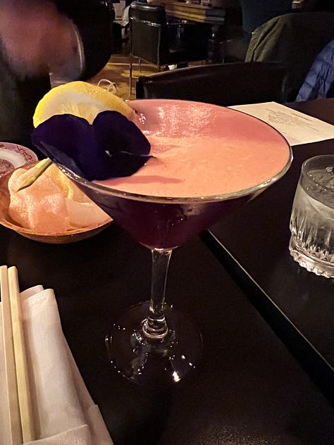 various images of food and drinks from Chicago