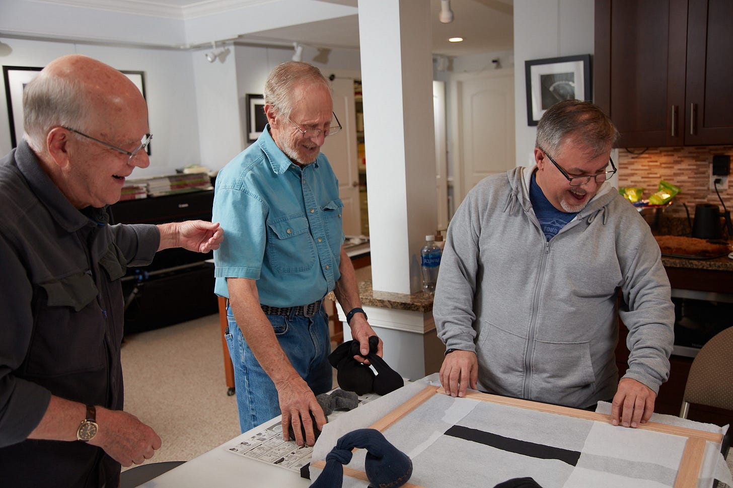 Hands-on print mounting workshop