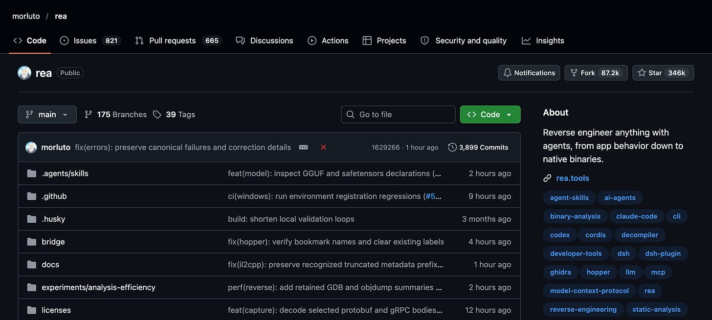 One MCP for reverse engineering across well, basically, everything
