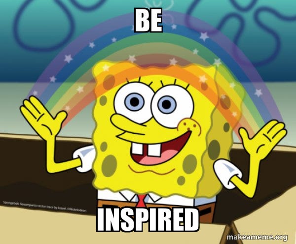 Rainbow Spongbob meme