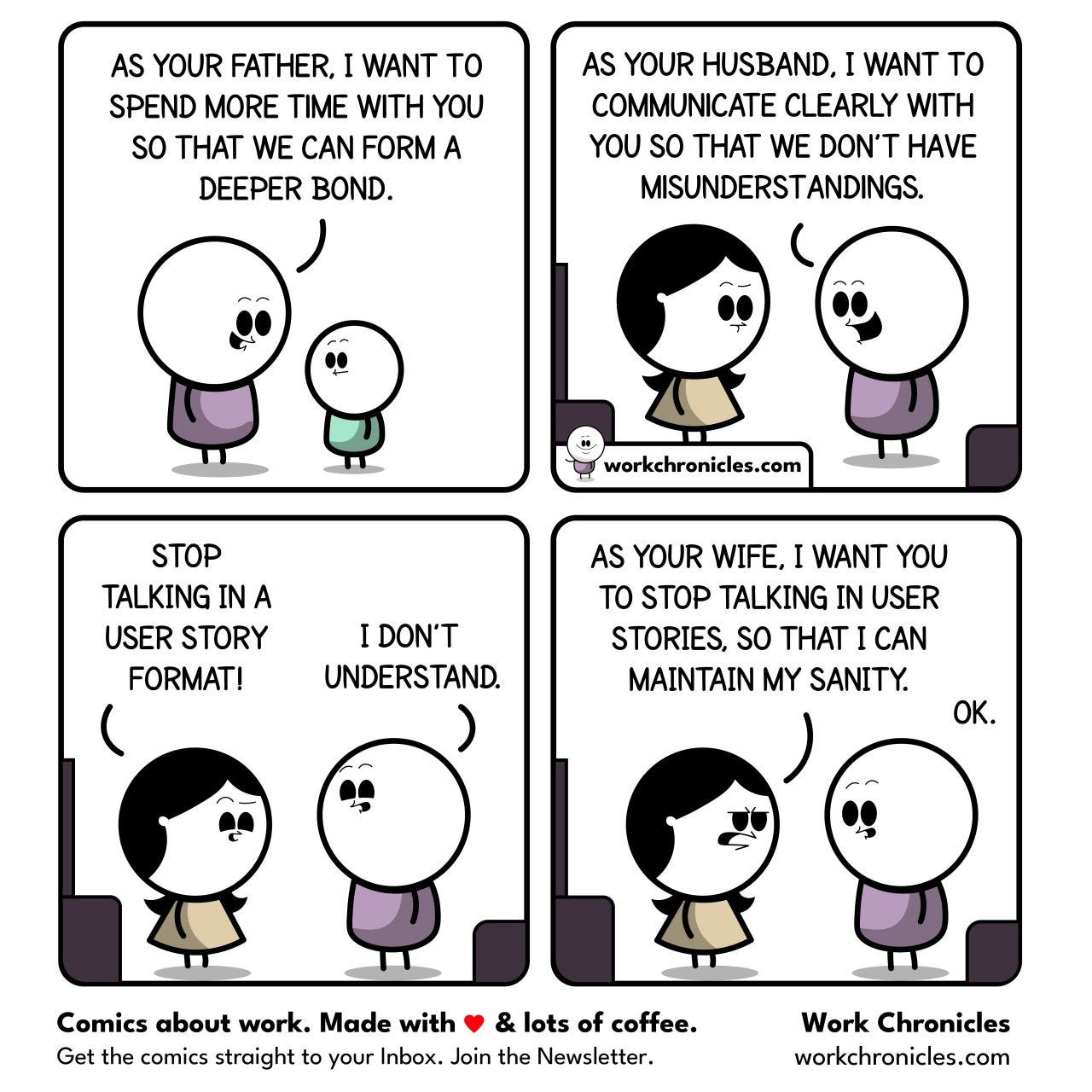 (comic) User Stories for Clarity