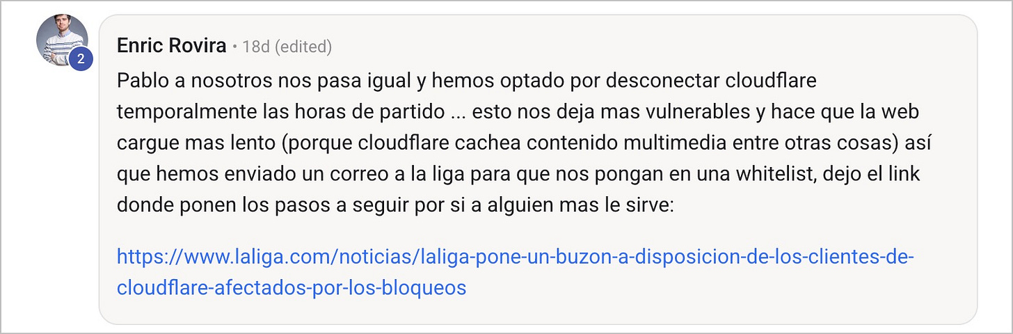 Comentario en la EcommLetter PRO Comentario en la EcommLetter PRO