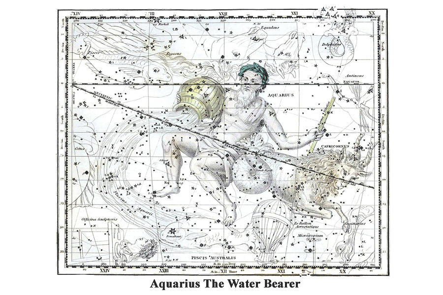 Aquarius the Water Bearer Painting by Alexander Jamieson - Pixels