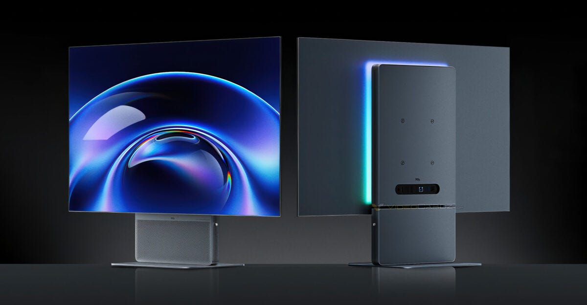 TCL just launched its first OLED gaming monitor, and it’s super thin