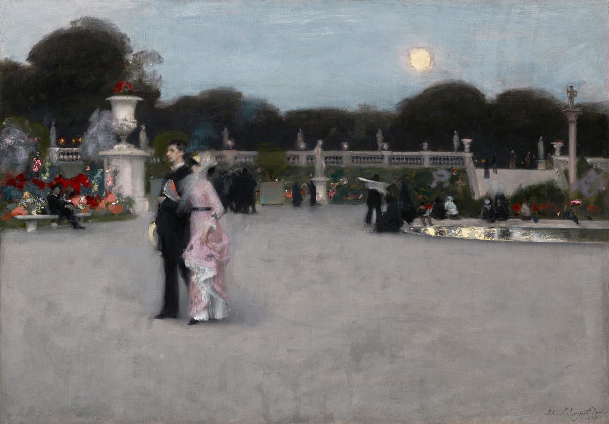 In the Luxembourg Gardens, 1879 by John Singer Sargent - Paper Print - Philadelphia Museum of Art Custom Prints - Custom Prints and Framing from the Philadelphia Museum of Art In the Luxembourg Gardens, 1879 by John Singer Sargent - Paper Print - Philadelphia Museum of Art Custom Prints - Custom Prints and Framing from the Philadelphia Museum of Art