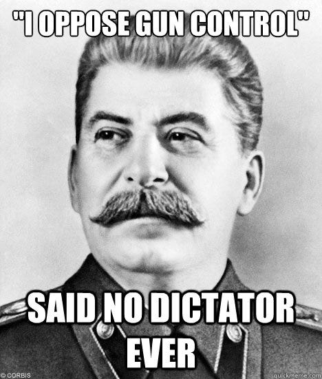 Stalin Likes Gun Control Stalin Likes Gun Control