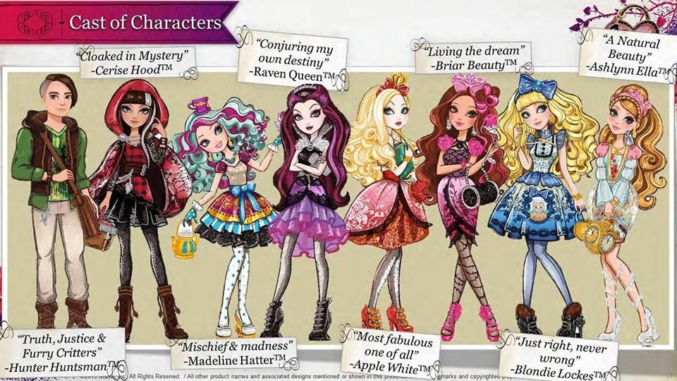 Ever After High Photo: Characters | Ever after high, Ever after high names,  Monster high