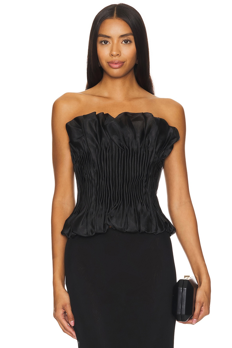 Acler Clements Top in Black