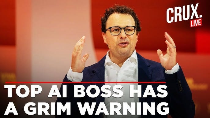 LIVE | Anthropic CEO Dario Amodei Says AI Will Cause "White Collar ...