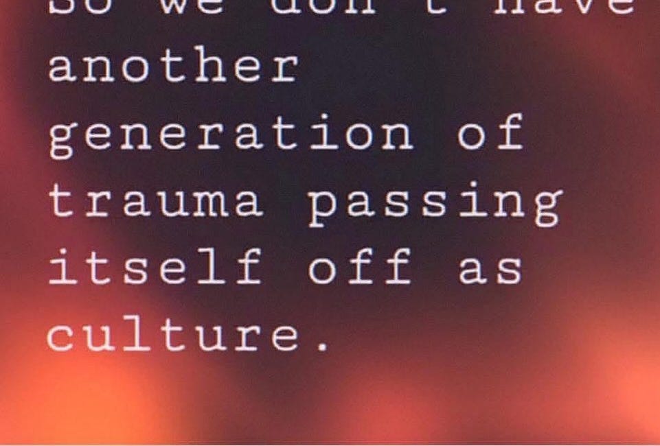 ⚔️ Two Sides of Trauma