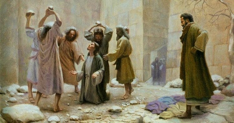 Stoning In Biblical Times