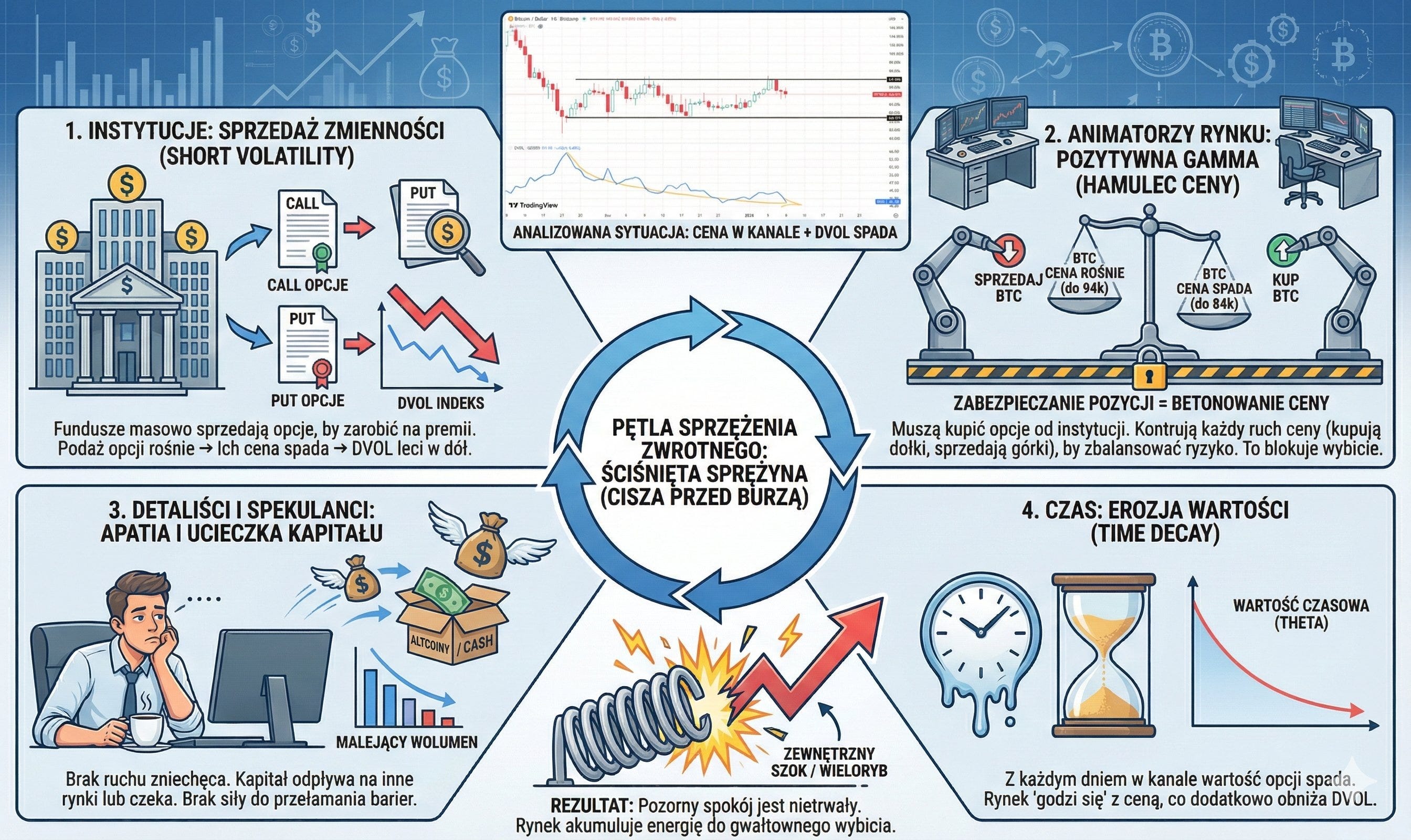 Płynność wróciła, rynkowe stopy spadły - by Dan Kostecki