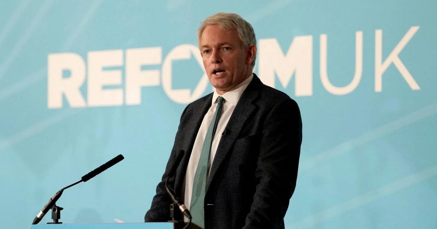 Hard-right Reform UK party buoyed by MP's defection | FMT