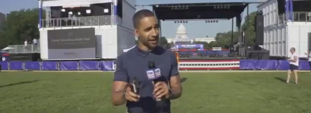 Fox News Is Unintentionally Highlighting Trump's Failed Great American State Fair