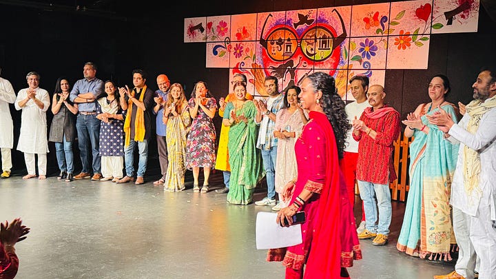 The co-founder and the artist