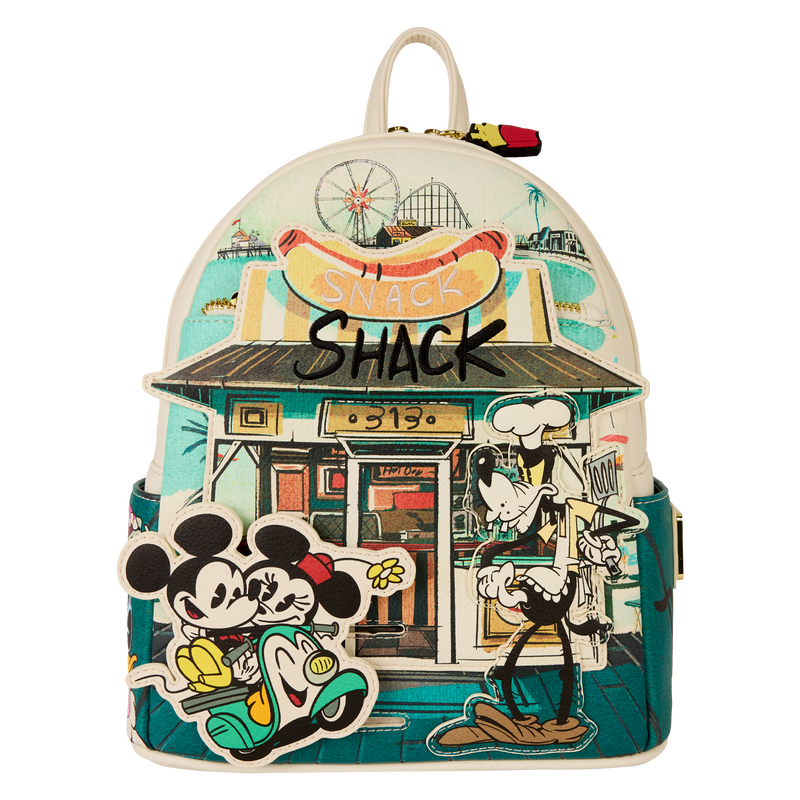 Mickey & Friends Exclusive Snack Shack Mini Backpack, , hi-res view 1 Mickey & Friends Exclusive Snack Shack Mini Backpack, , hi-res view 1