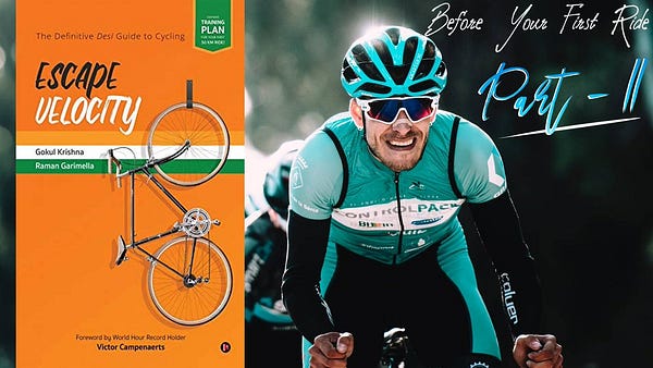 Before your first ride