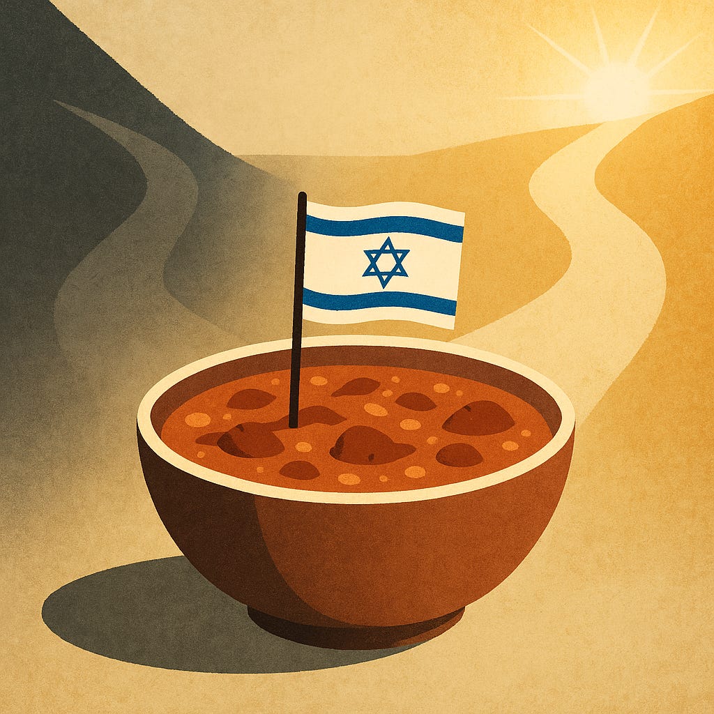 Parshat Toldot: Stew over this novel idea
