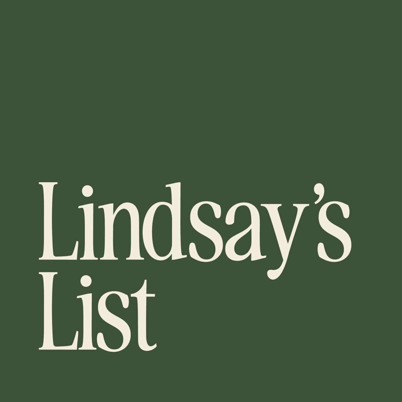 Lindsay’s List