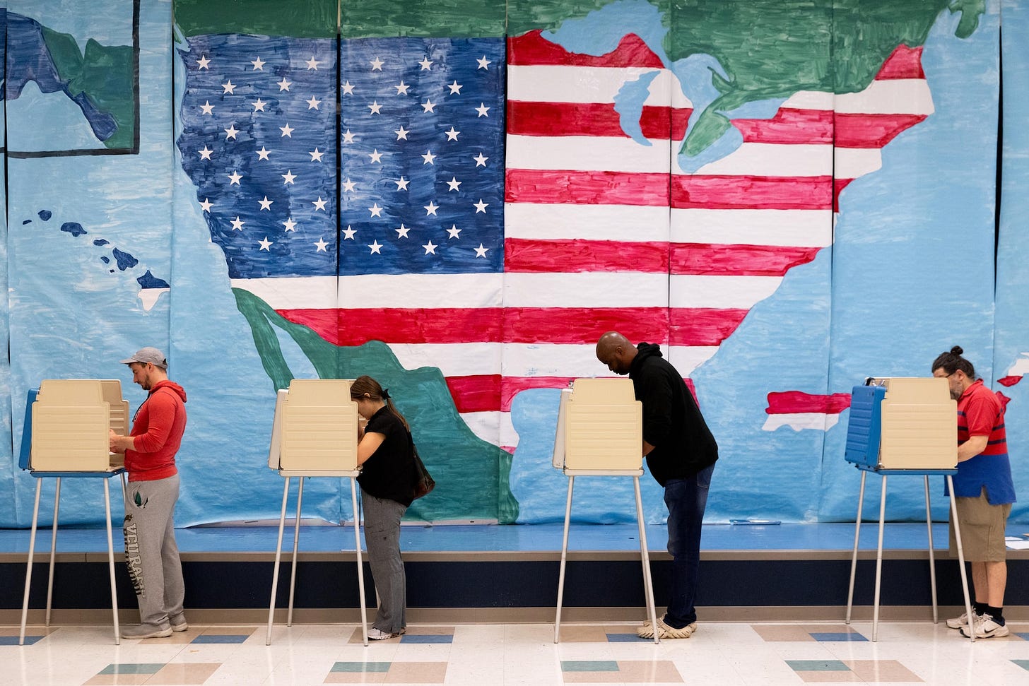 Scenes from Election Day 2023: Americans head to the polls - The Washington  Post