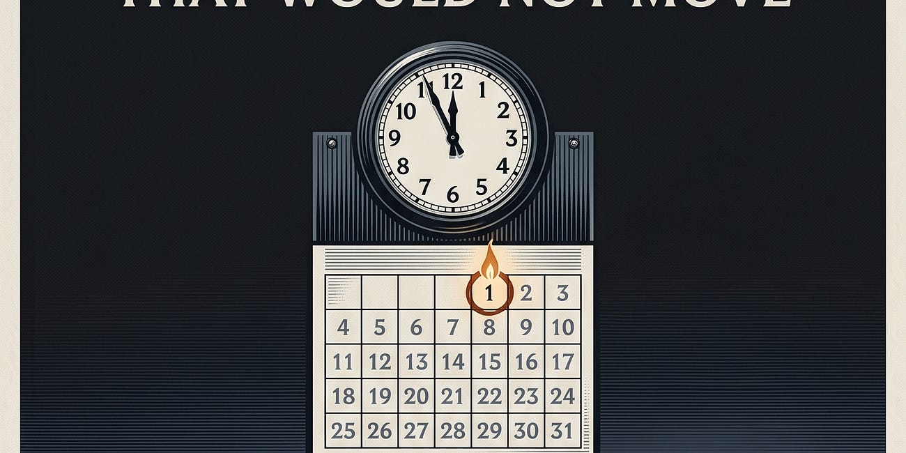 The Pipeline and the Date That Would Not Move