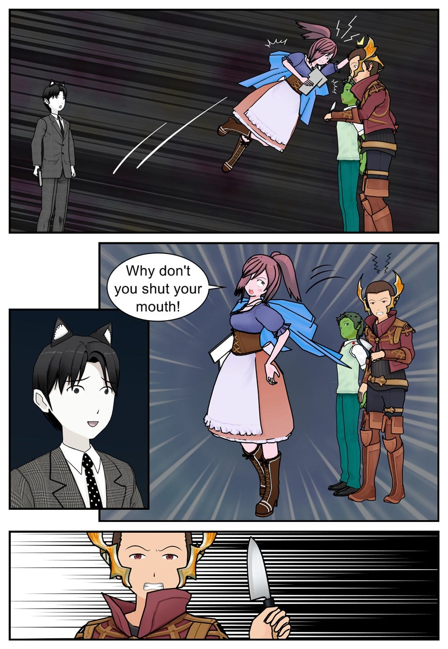 Why don't you shut your mouth!