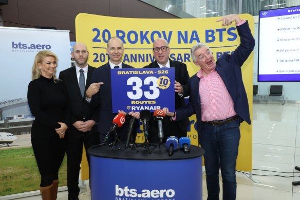 Ryanair to Operate a Record Number of Routes from Bratislava in Summer 2026 Ryanair to Operate a Record Number of Routes from Bratislava in Summer 2026