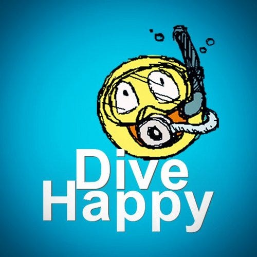 Dive Happy logo