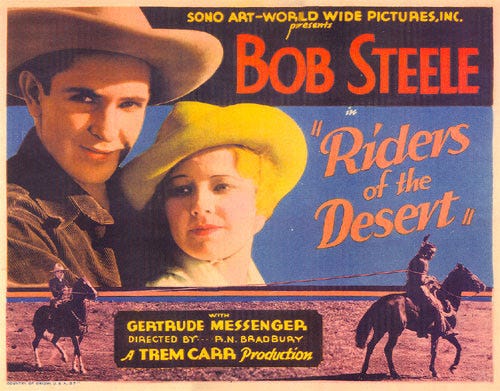 Bob Steele Westerns by Boyd Magers
