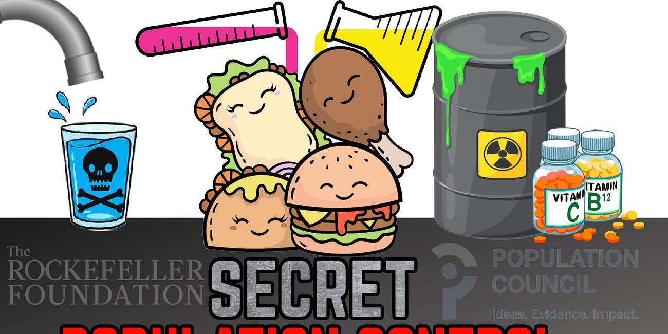 Secret POPULATION CONTROL Operations: Drug the Water Supply, Destroy the Family, Reduce Fertility (1969)