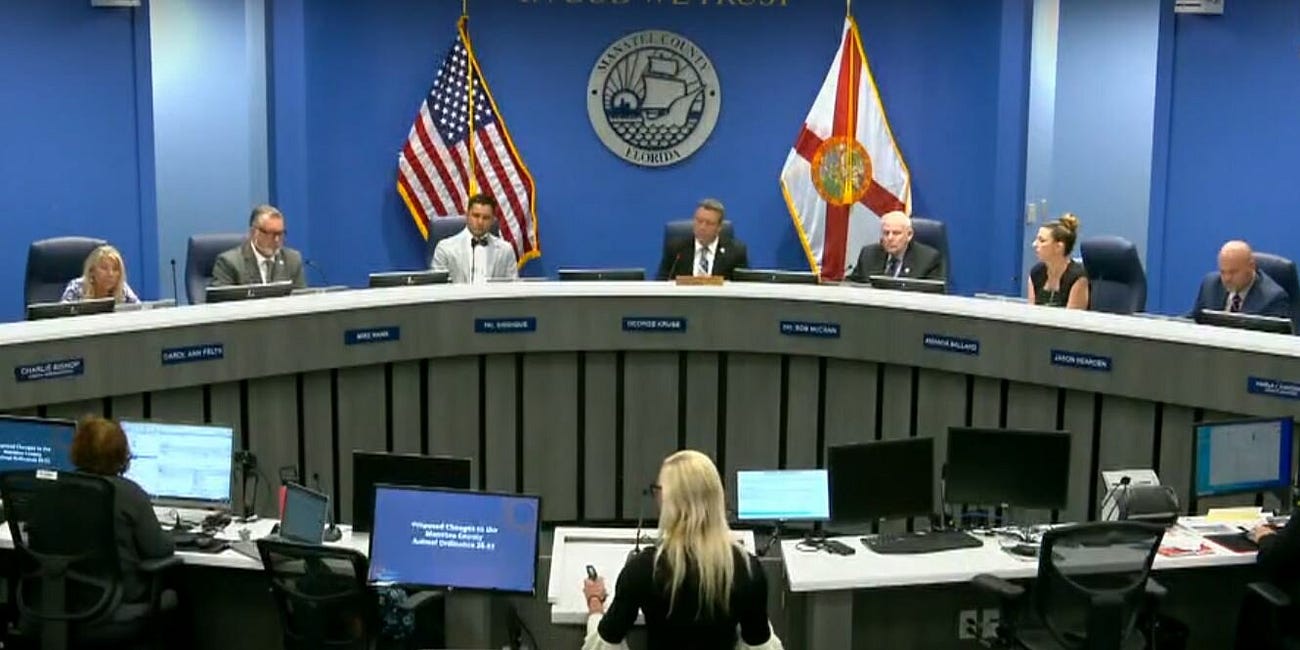 Manatee County Approves Ordinance Limiting Retail Pet Sales, Halts New Pet Store Openings