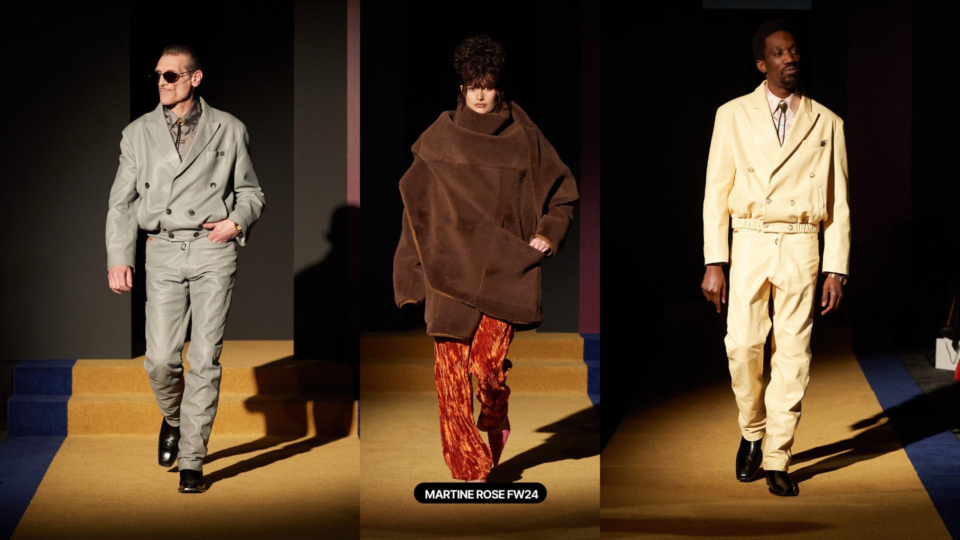 Martine Rose FW24 Review - cultural production by rian phin