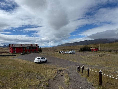 Cotopaxi National Park plant life, appetizer, and view of Tambopaxi lodge