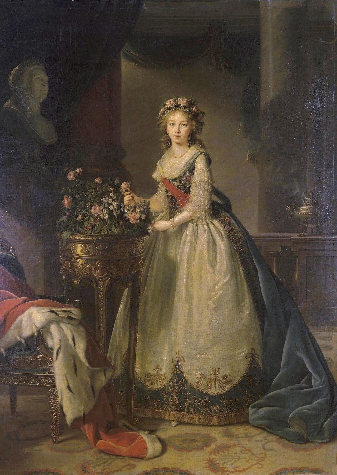 Vigee Le Brun portrait painted in Russia Vigee Le Brun portrait painted in Russia