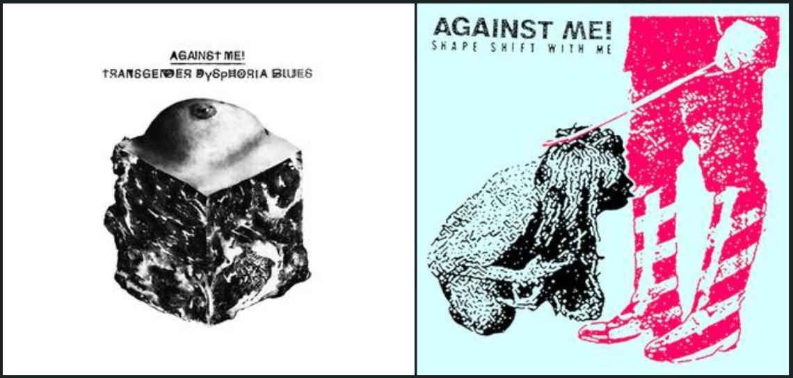 album artwork for transgender dysphoria blues and shape shift with me