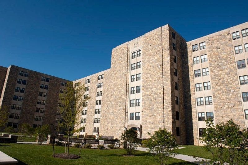 West AJ hall
