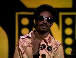 Stevie Wonder at the 1974 Grammy Awards