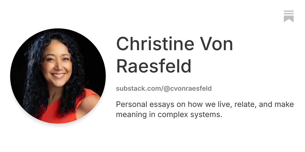Christine Von Raesfeld | Substack