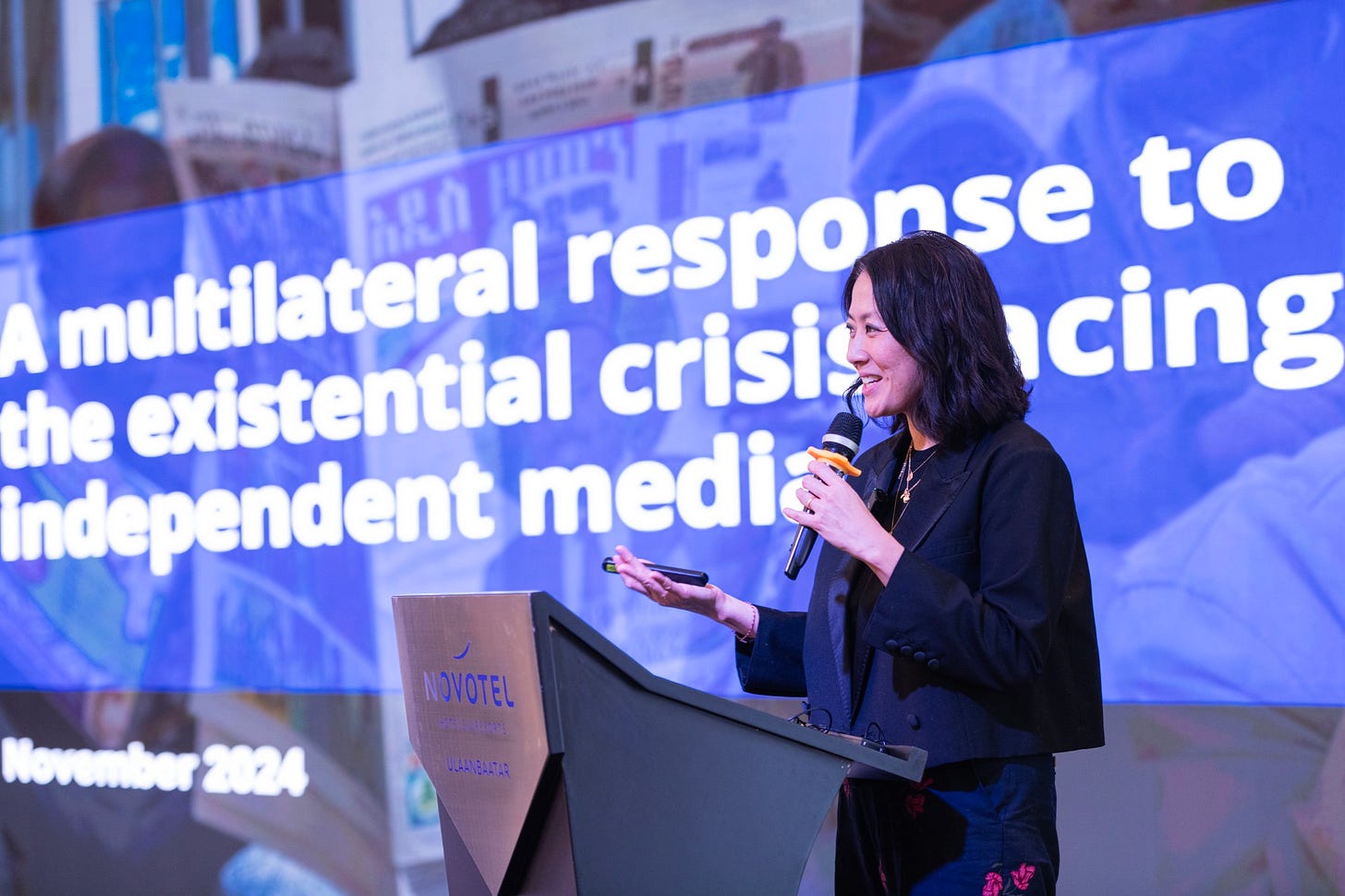 May be an image of 1 person and text